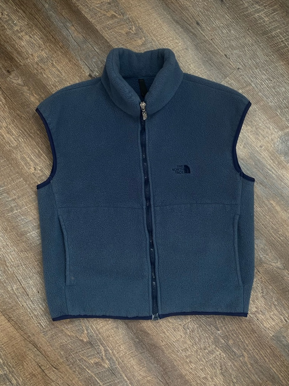 Retro North Face fleece vest, size medium